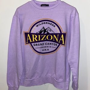 Arizona Lavender Crewneck Sweatshirt